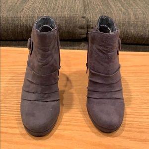 Rampage suede booties